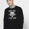 Muay Thai Martial Art Fight Club Sweatshirt