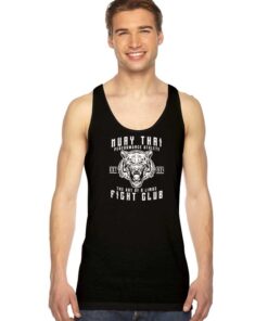 Muay Thai Martial Art Fight Club Tank Top