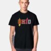 OHIO All Word Logo T Shirt