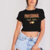 Professional Taste Tester Cookies Crop Top Shirt