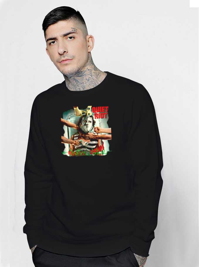 Quiet Riot Band Cover Art Sweatshirt