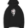 Ragnar Viking Hero Face Portrait Hoodie