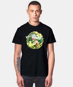 Rick and Morty Green Portal T Shirt