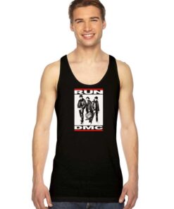 Run DMC Band Vintage Logo Tank Top