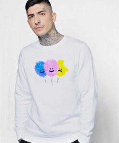 Sad Cotton Candy Not So Dandy Sweatshirt