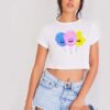 Sad Cotton Candy Not So Dandy Crop Top Shirt