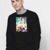 Sailor Moon Fight like a girl Cat Sweatshirt