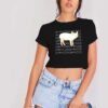 Shane Dawson Oh My God Pig Logo Crop Top Shirt