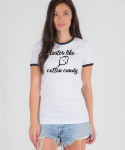 Tastes like Cotton Candy Sweets Ringer Tee