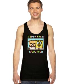 Teddy Fresh Spongebob Squarepants Photo Tank Top