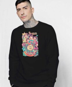 The Beatles Art Poster Vintage Sweatshirt