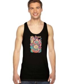 The Beatles Art Poster Vintage Tank Top