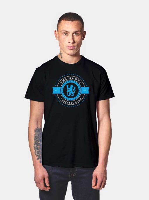 The Blues Football Club Logo T Shirt