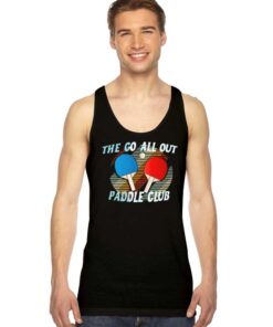 The Go All Out Paddle Club Ping Pong Tank Top