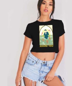 Adore You Ocean Fish Crop Top Shirt