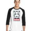 Blondie Debbie Harry Obey Raglan Tee