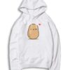 Cute Potato in Love Blushing Hoodie