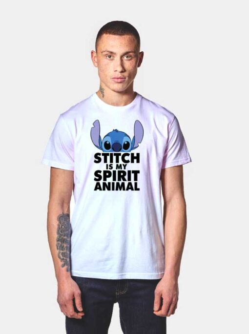 Disney Lilo Stitch Is My Spirit Animal T Shirt