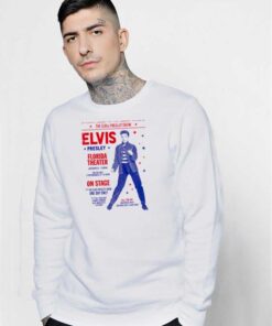 Elvis Presley Poster Vintage Sweatshirt