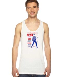 Elvis Presley Poster Vintage Tank Top