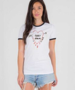 Harry Styles Fine Line Heart Ringer Tee