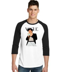 Harry Styles Vogue Cover Art Raglan Tee