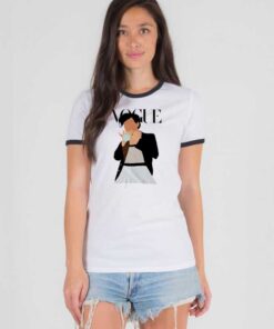 Harry Styles Vogue Cover Art Ringer Tee