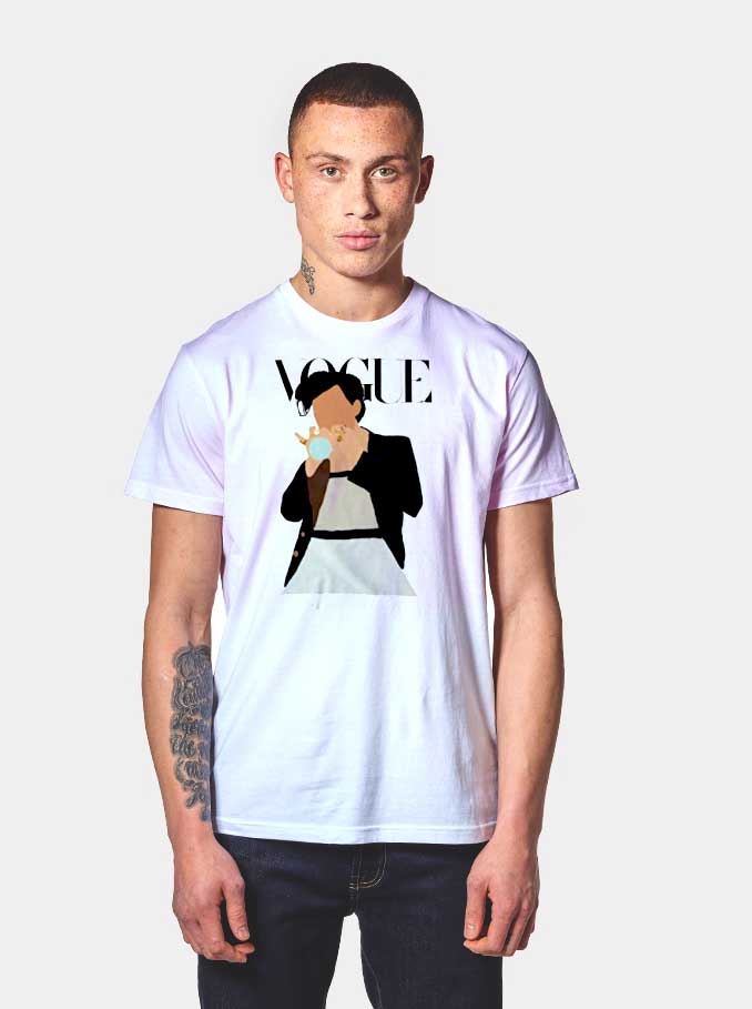 Harry Styles Vogue Cover Art T Shirt