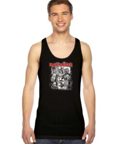 Iron Maiden Zombie Art Vintage Tank Top