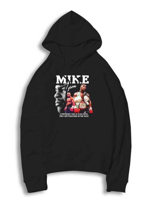 Iron Mike Tyson Legend Boxing Punched In Face Hoodie