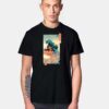 King Kaiju Ukiyo-e Godzilla T Shirt