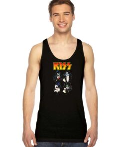 Kiss Band Member Portrait Tank Top