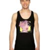 Lil Peep Rip Paint Face Tank Top
