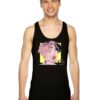 Lil Peep Rip Paint Face Tank Top