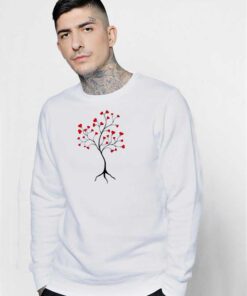 Love Tree For Valentine Day Sweatshirt