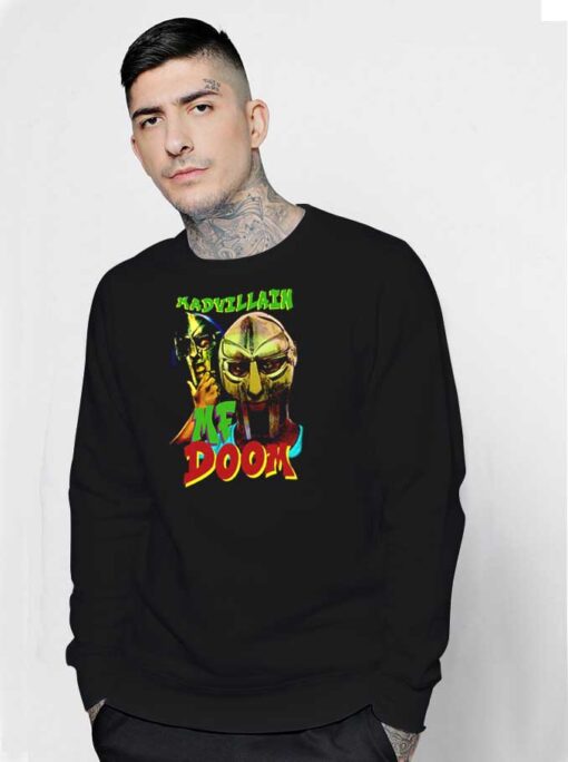 MF Doom Vintage 90's Hip Hop Madvillain Sweatshirt