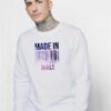 Made In Mali Barcode Sweatshirt
