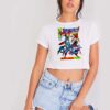 Marvel Vengadores Comics Assemble Crop Top Shirt