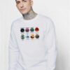 Minimalist Planets Picture Star Wars Sweatshirt