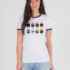 Minimalist Planets Picture Star Wars Ringer Tee