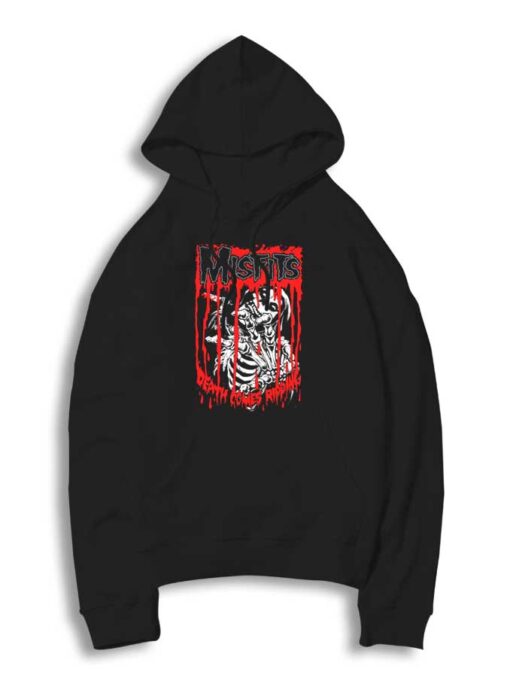 Misfits Death Comes Ripping Dripping Hoodie