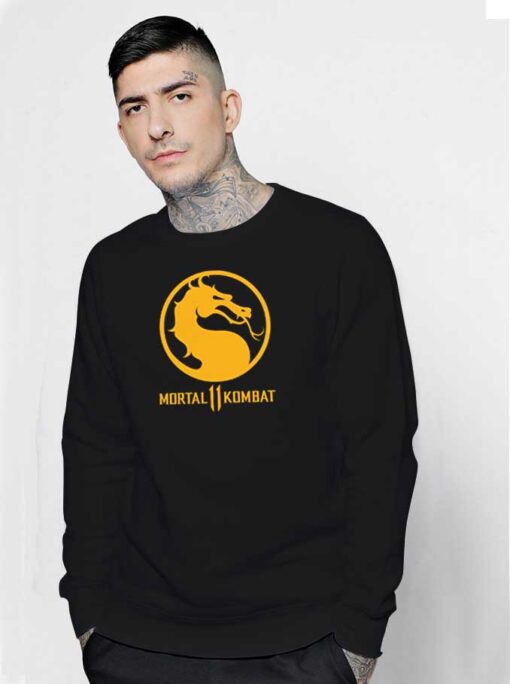 Mortal Kombat 11 Dragon Logo Sweatshirt