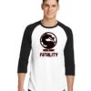 Mortal Kombat Fatality Dragon Raglan Tee