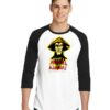 Mortal Kombat Vintage Raiden Guy Raglan Tee