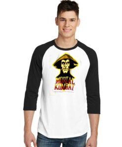 Mortal Kombat Vintage Raiden Guy Raglan Tee