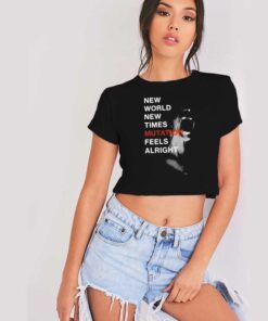 Nine Inch Nails Mutation Song Crop Top Shirt