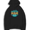 Retro Miami Football Vintage Dolphin Sport Hoodie