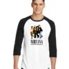 Seinfeld Nirvana Vintage Band Raglan Tee