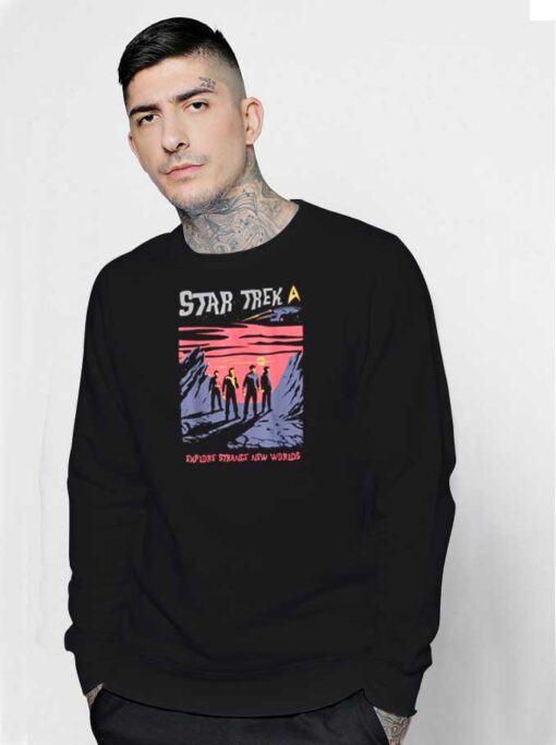 Star Trek Explore A Strange New Worlds Sweatshirt