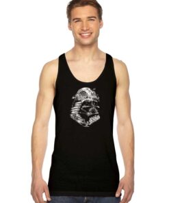 Star Wars Darth Vader Death Star Tank Top